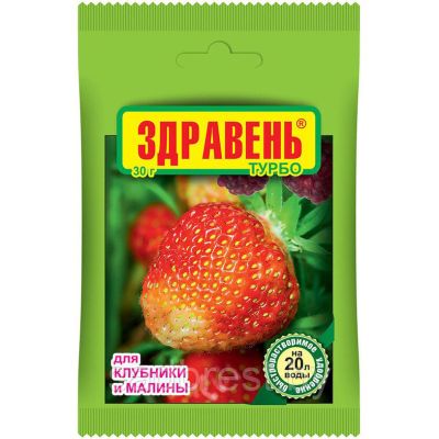 Здравень Клубника, малина 30г - Dolina-Sad.Ru